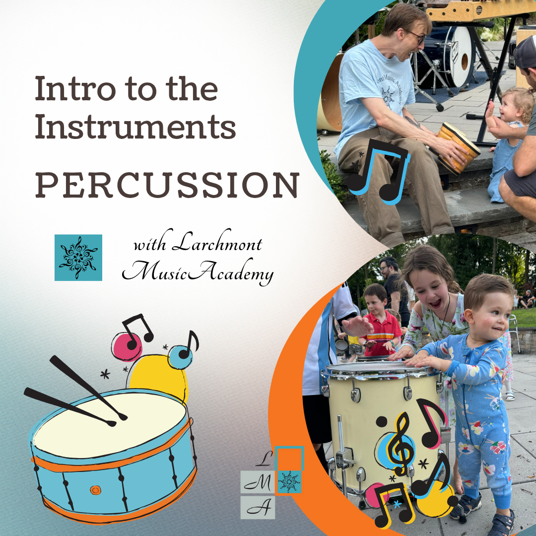 Intro to the Instruments: Percussion! with Larchmont Music Academy