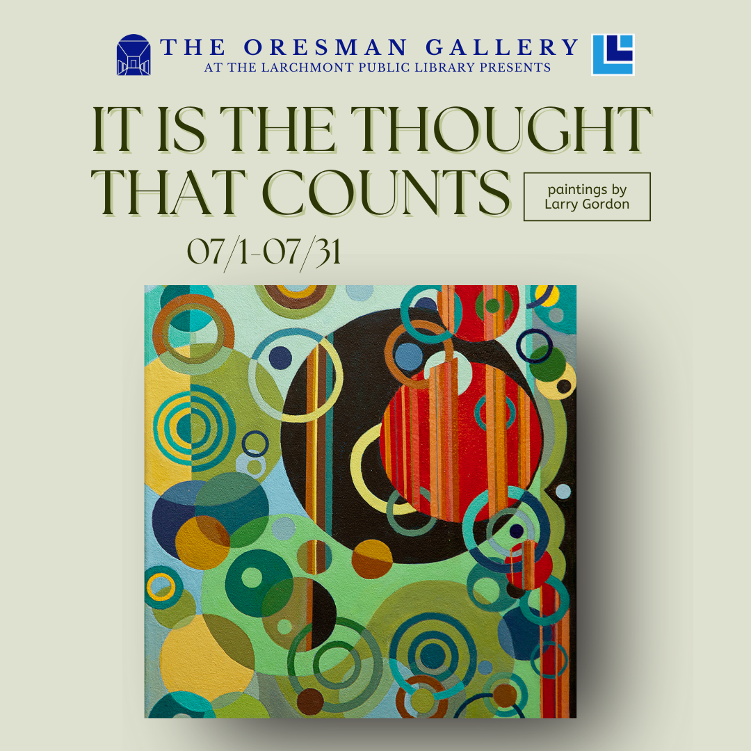 It Is The Thought That Counts paintings by Larry Gordon