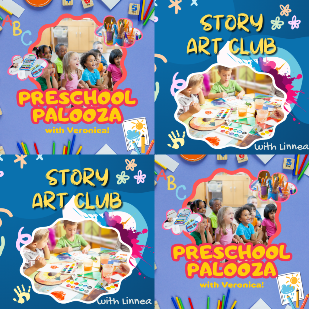 preschool palooza and story art club