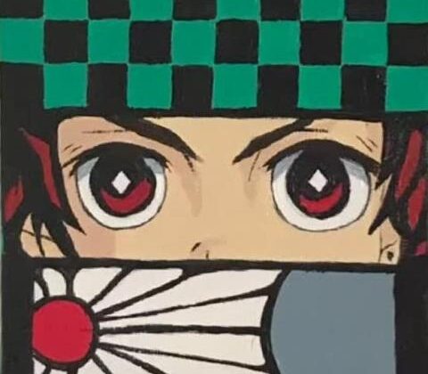 Anime Canvas Painting